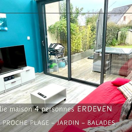 Jolie Petite Maison A 500M De La Plage D'Erdeven Zewnętrze zdjęcie